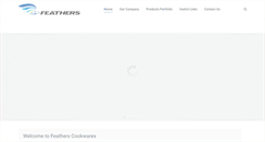 Desktop Screenshot of featherscookware.com